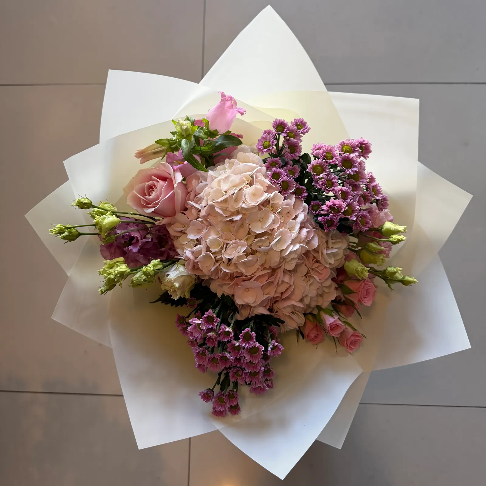 Buchet cu flori deschise